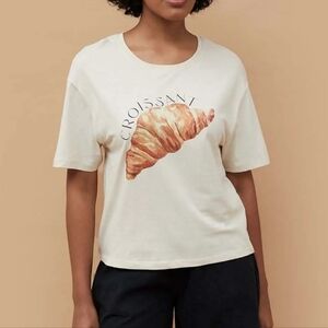 FAME FOREVER Cotton Croissant Boxy 🥐 Tee